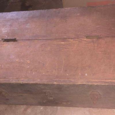 WST216 Wooden Chest Mystery Lot