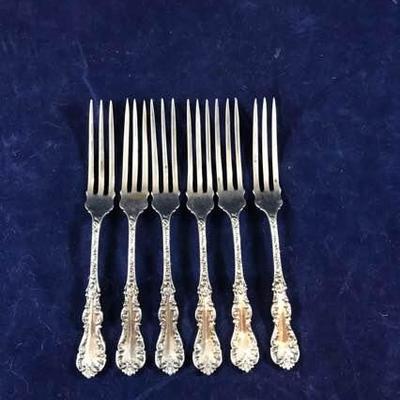 Sterling Silver Cocktail Forks