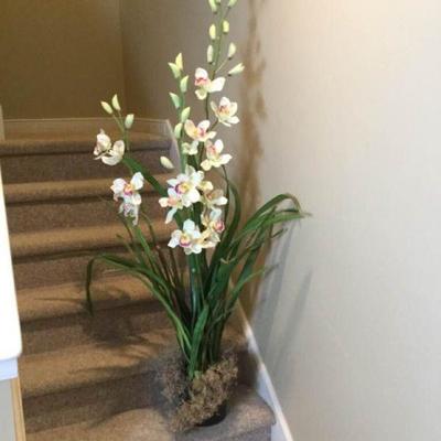 Faux Orchid Tree