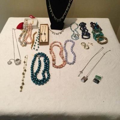 Lot of 28 Pieces of Fashion Jewelry