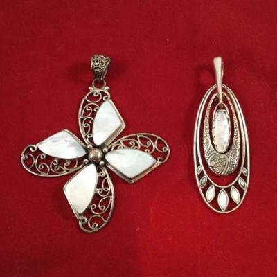 Two Sterling Silver Enhancers