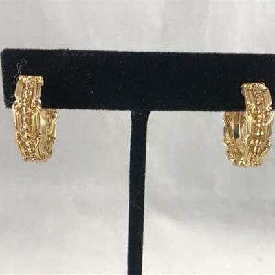 Gold Hoop Earrings