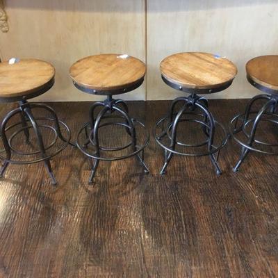 Restoration Hardware Swivel Stools (4)
24” H
Full price $75.00 each; if interested call (314) 805-6219 