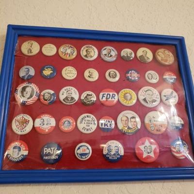 PRESIDENTIAL COLLECTIBLE CAMPAIGN BUTTONS $20