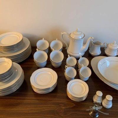Fine China from Poland Service for 8