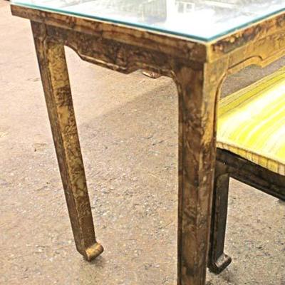  3 Piece Asian Style Console and 2 Stools 
