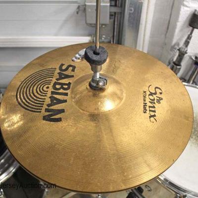  Large 23 Piece â€œYamahaâ€ Drum Set Stage Custom all Birch Shell Drums, Including  Drum Sticks, â€œSabianâ€ Symbols, Including...