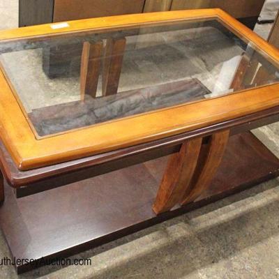  2 Piece Living Room Coffee Table and Lamp Table 