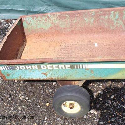  â€œJohn Deereâ€ Single Axle Yard Utility Trailer 