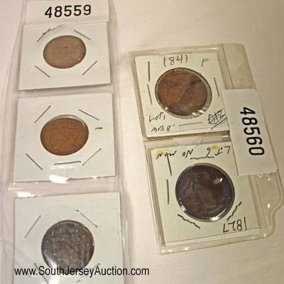  Selection of Large Cents 