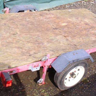  Single Axle Utility Tilt Trailer 