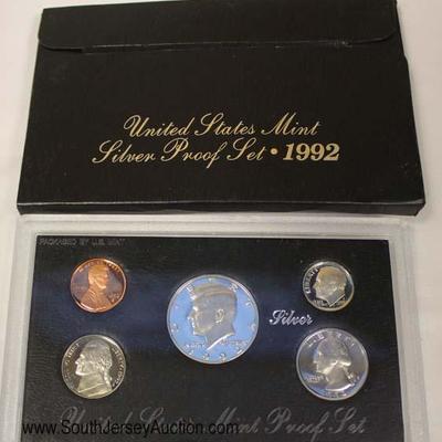  United States Mint 1992 Silver Proof Set 