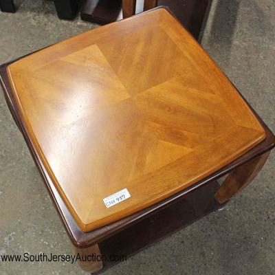  2 Piece Living Room Coffee Table and Lamp Table 