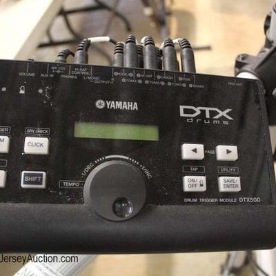  Electronic â€œYamaha DTX 500â€ Drum Set with Foot Pedal 