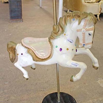  Selection of Decorated Carousel Horses 