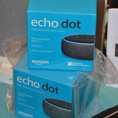 New Echo Dots