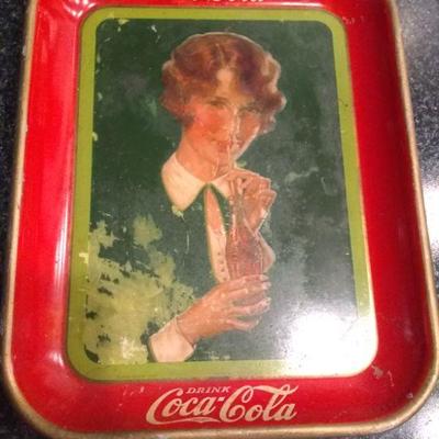 1927 coke tray