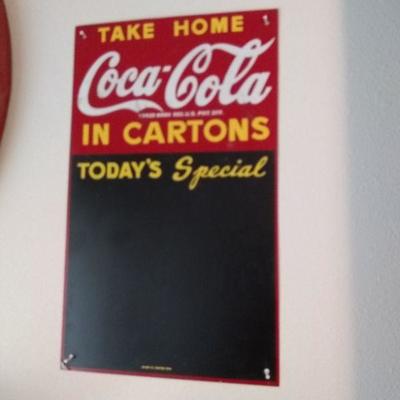 Early coke sign