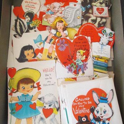 Vintage valentines