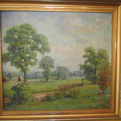 1919 Herman Matt (Milwaukee) painting
