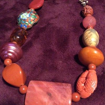 MLC164 Another Hodge Podge Beaded Necklace