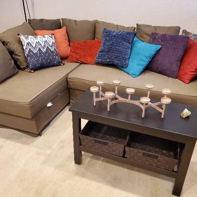 Couch with trundle bed