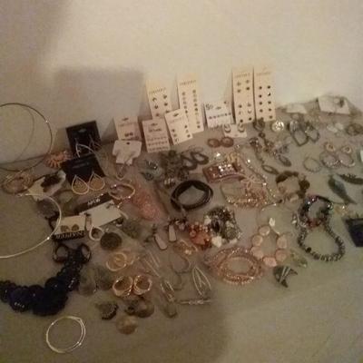 Costume Jewelry- Necklaces, Bracelets, Rings, Earrings, and Pins