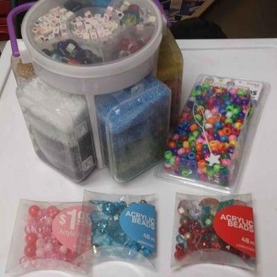 https://www.ebay.com/itm/114155006177 BOX 18: ASSORTED BEADS FOR JEWELRY MAKING $20.00