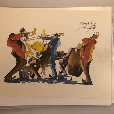 https://www.ebay.com/itm/124124658258 LAN0809: Leo Meiersdorff Jazz Print 10"X12.5" Local Pickup $25 5 Piece Band