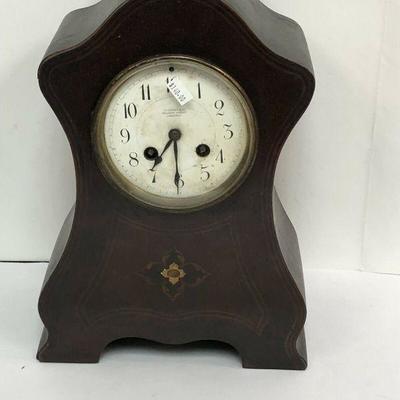 https://www.ebay.com/itm/114152307920 LAN582: Skinner London Wood Case Mantel Clock Local Pickup