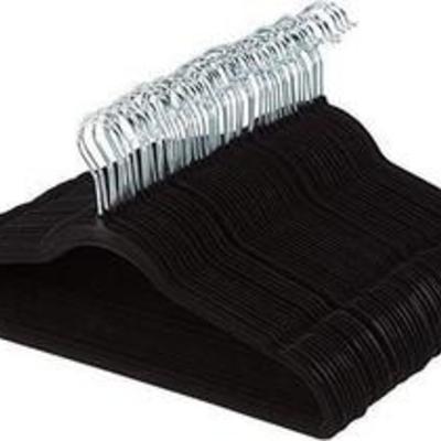 AmazonBasics Velver Suit Clothes Hangers 49 count