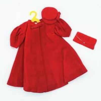Vintage (1962-1965) Barbie RED FLARE Outfit 939