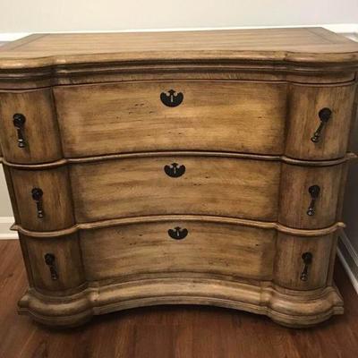Three Drawer French Inspired Cabinet