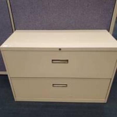 2 Drawer Steelcase Lateral File