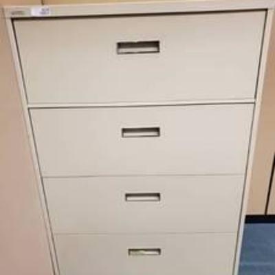 4 Drawer Steelcase Lateral File