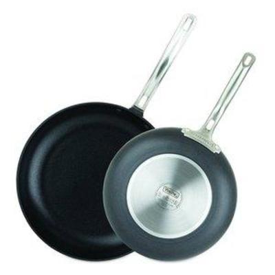 Viking Culinary 40051-1182-1012 Hard Anodized Nonstick Fry Set Pan, 10 Inch and 12 Inch, Gray