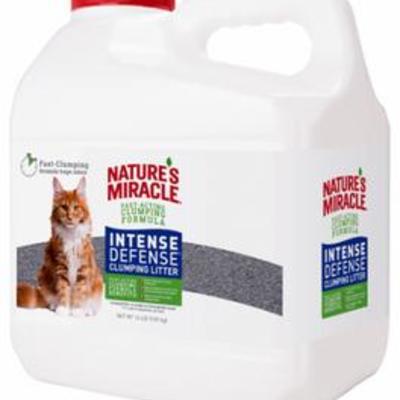 Nature's Miracle P-98133 Intense Defense Clumping Litter, 20 Pounds, Jug