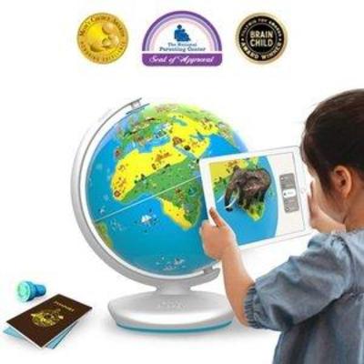 Shifu Orboot (App Based) Augmented Reality Interactive Globe for Kids, STEM Toy for Boys & Girls Age 4 to 10 Years Educational Toy...