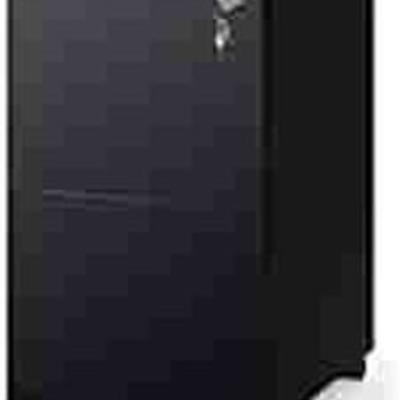 DEVAISE 2-Drawer Mobile File Cabinet with Lock, Commercial Vertical Cabinet in Black