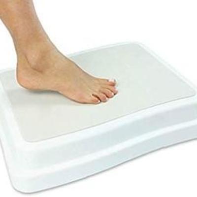 Bath Step (4 inch) - Slip Resistant Shower Stepping Stool