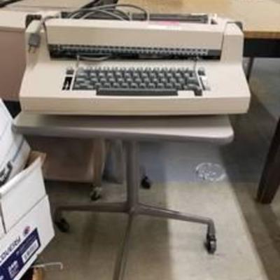 IBM Type Writer With Stand