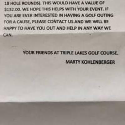 Triple Lakes Golf Club