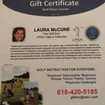 Half hour lesson with LPGA Class A Instructor