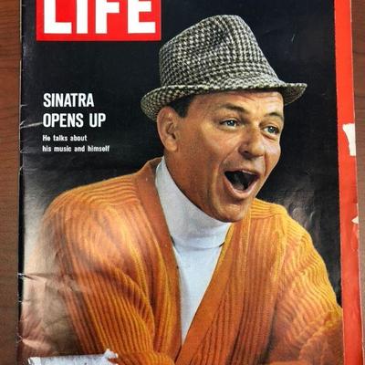 1965 Frank Sinatra Life Magazine
