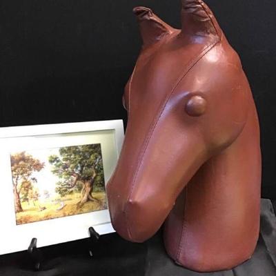 Leather Horse Head