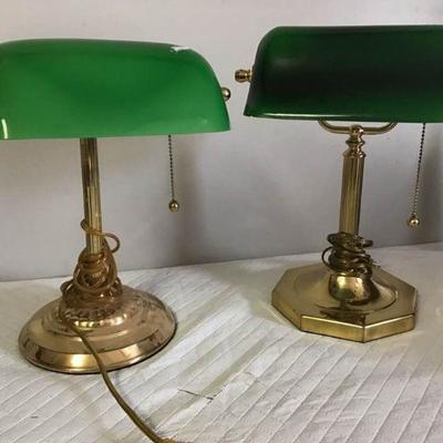 Bankers Lamps