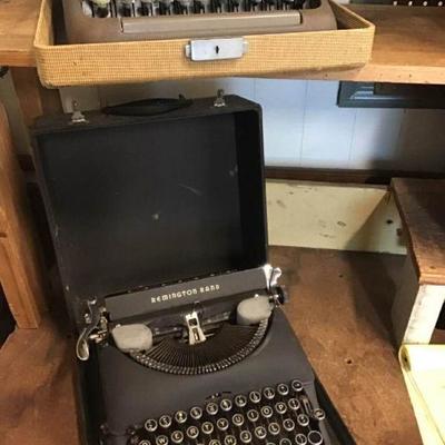 Vtg Smith Corona & Remington Typewriters