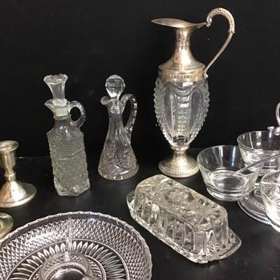 Duchin Wt Sterling, Buenilum, Venetian Glassware