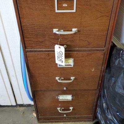  File Cabinet with Trash Bags measures approx 18"x28"x41"