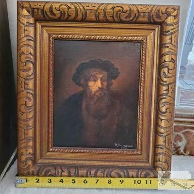 Signed Framed Oil on Canvas By K.Kusenzov. Konstantin Konstantinovich Kuznetsov A Russian Artist
Measures approx 13"x15"
Signed...